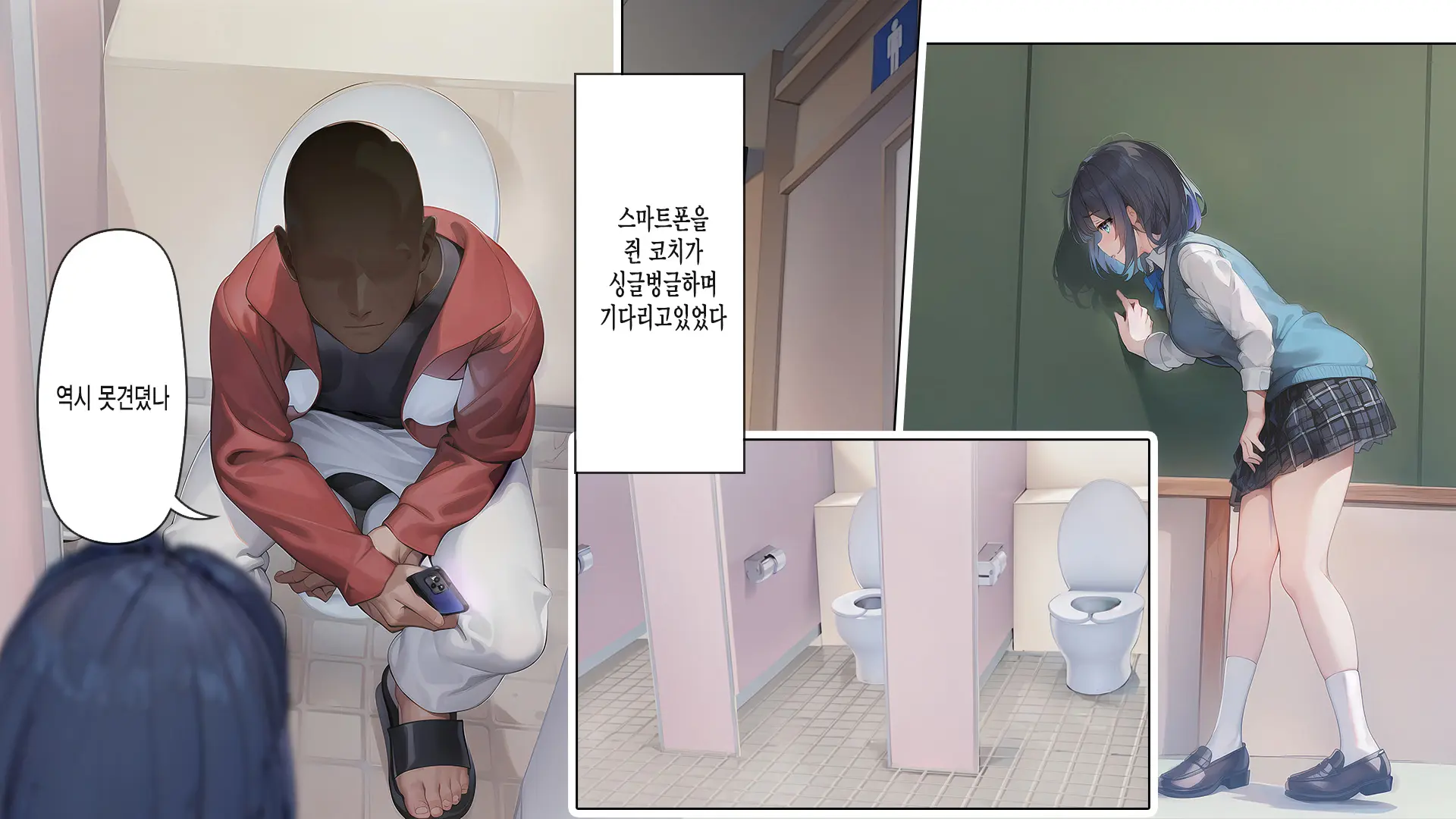 Saimin Appli De Kowasareta Boku No Kanojo -Joushiki Kaihen De Coach No Seidorei- | 최면어플로 망가진 내 여친 -상식개변으로 코치의 성노예-